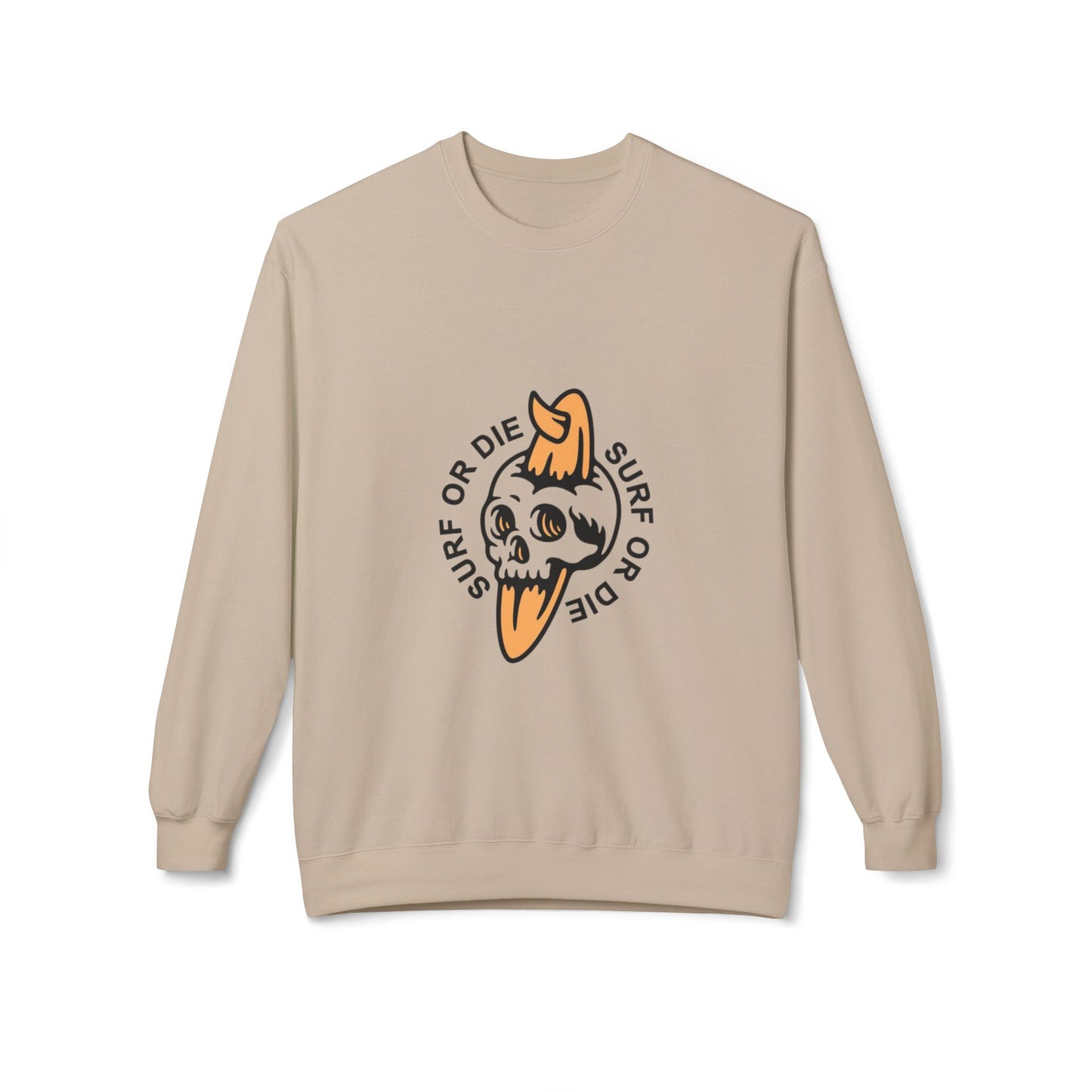 Surf or Die: Men’s Sweatshirt – Live the Thrill, Own the Waves