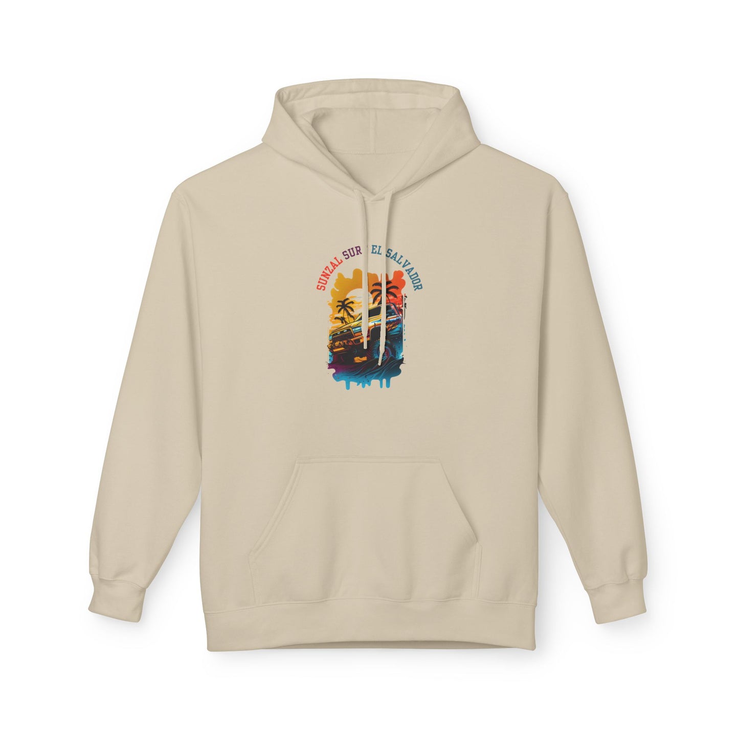 Sunzal Surf: Men’s Hoodie – Ride the Waves, Live the Adventure