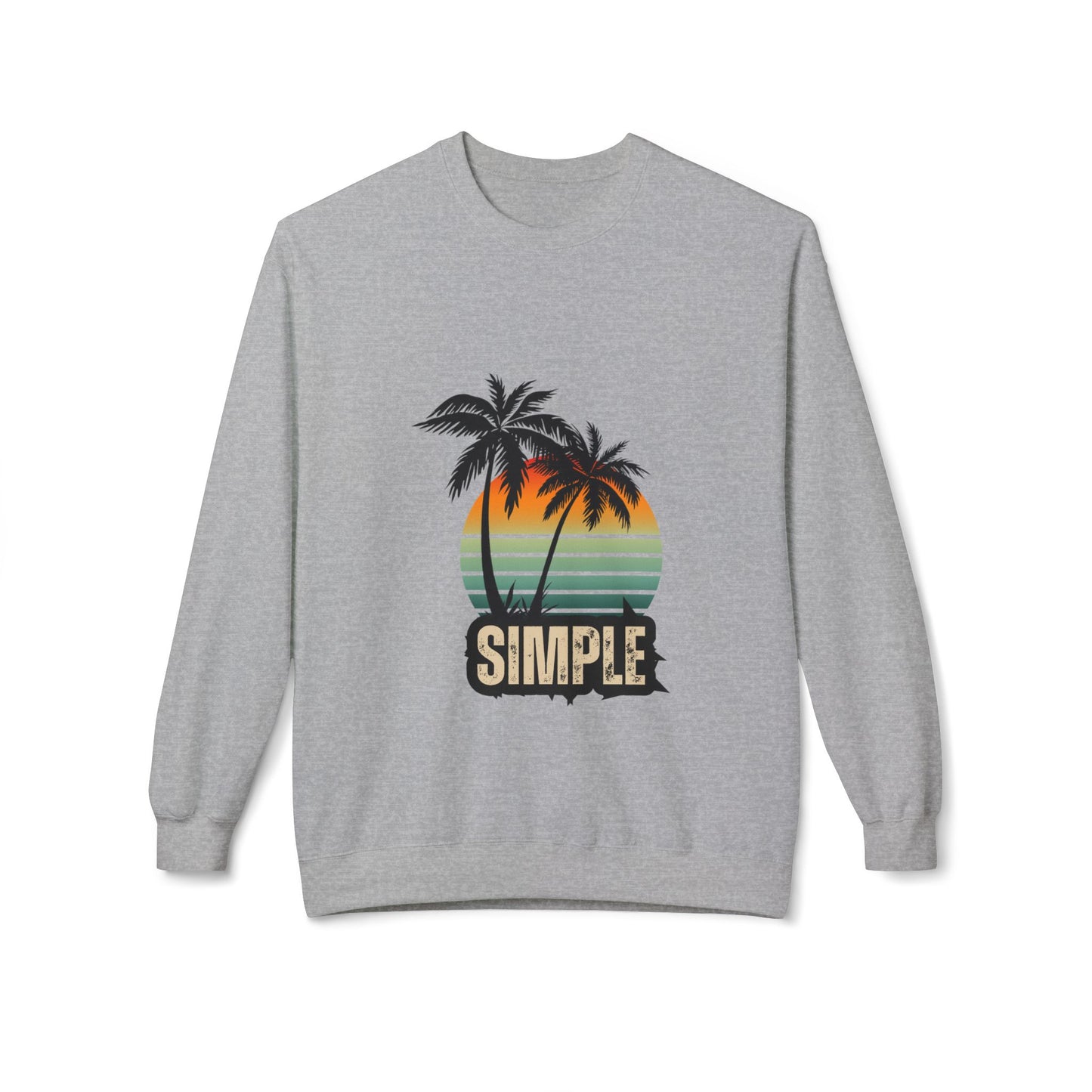 Simple Surf: Women’s Sweatshirt – Effortless Style, Endless Waves
