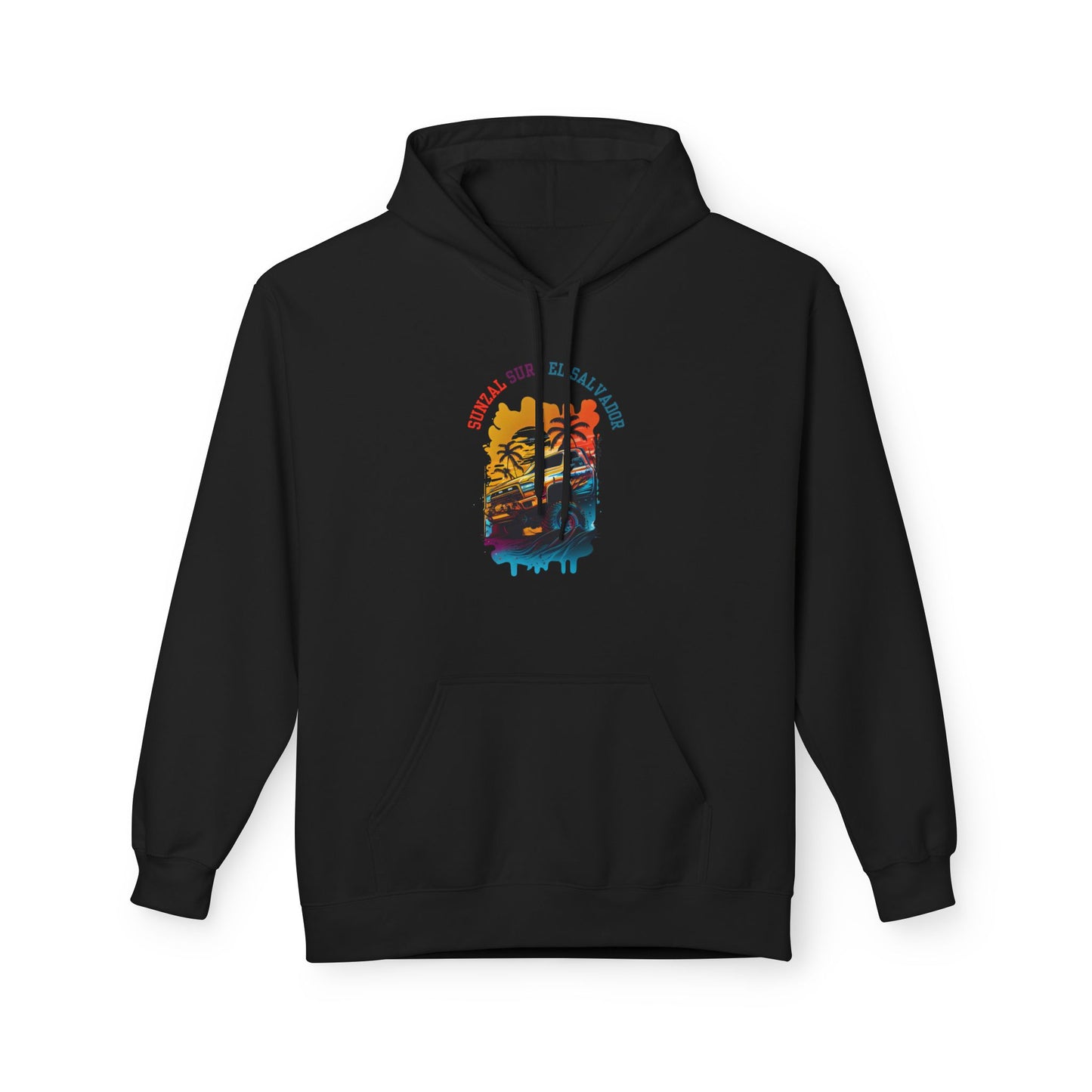 Sunzal Surf: Men’s Hoodie – Ride the Waves, Live the Adventure
