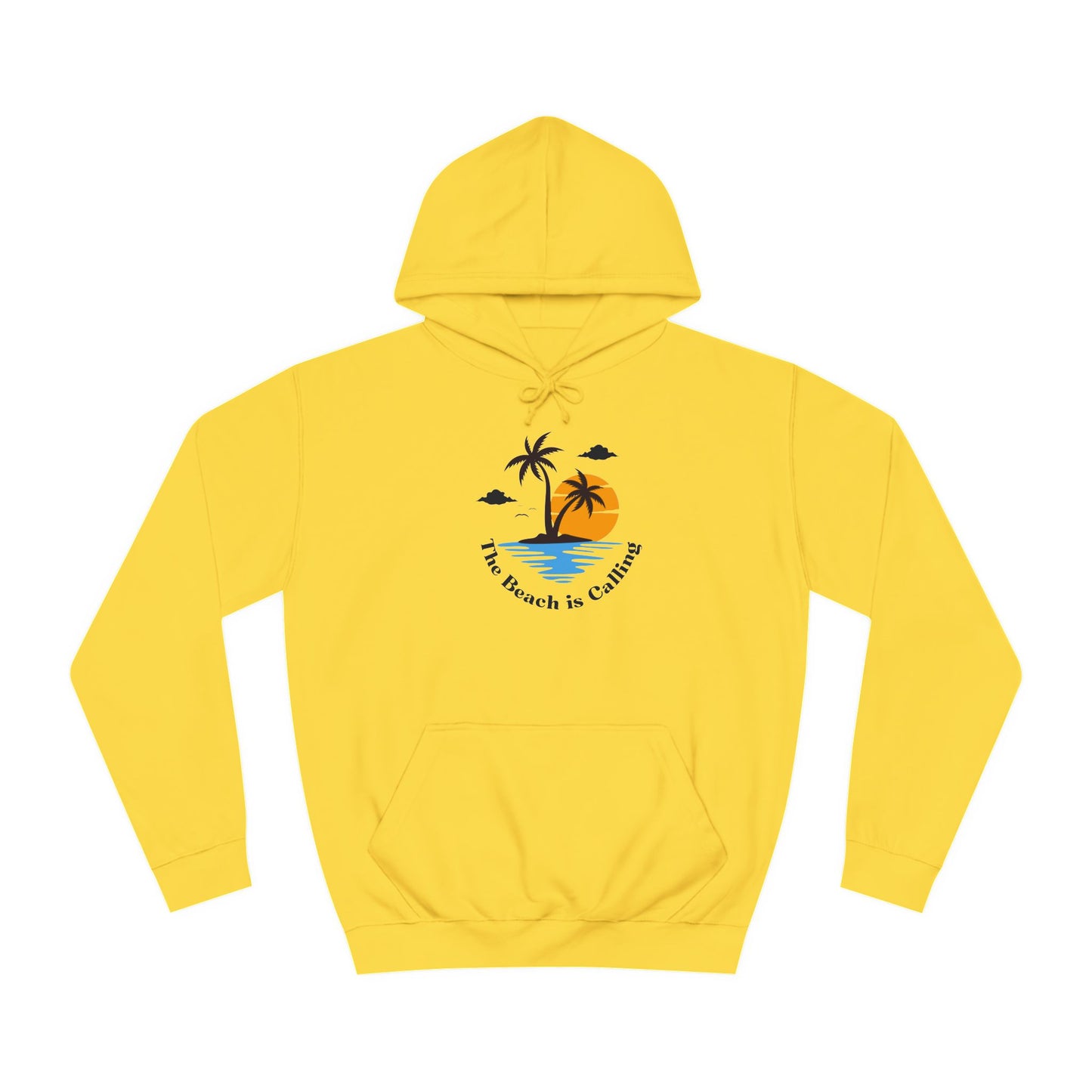 The Beach Is Calling: Men’s Hoodie – Answer the Call of the Waves