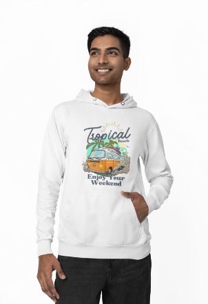 Tropical Breeze Hoodie – Summertime Comfort with Surf Appeal