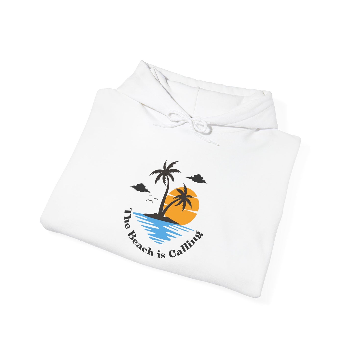 The Beach is Calling: Cozy Hoodie for Men & Women – Answer the Call