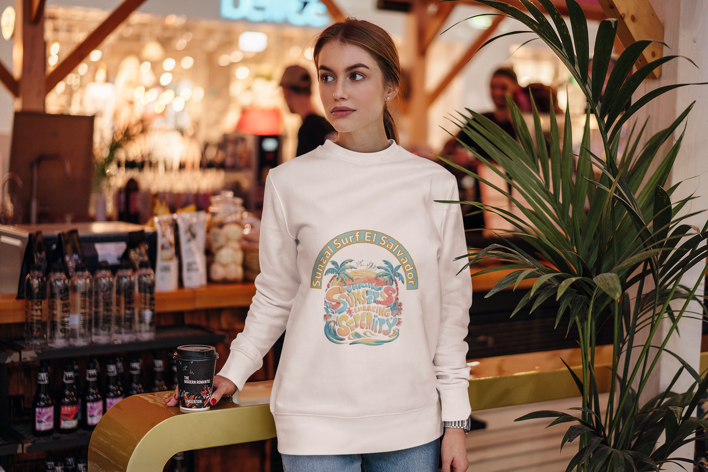 Sunzal Surf El Salvador: Women’s Sweatshirt – Ride the Waves in Style