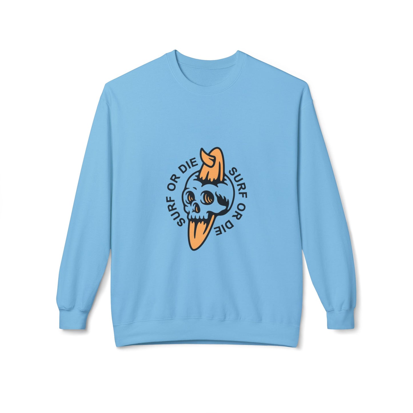 Surf or Die: Men’s Sweatshirt – Live the Thrill, Own the Waves
