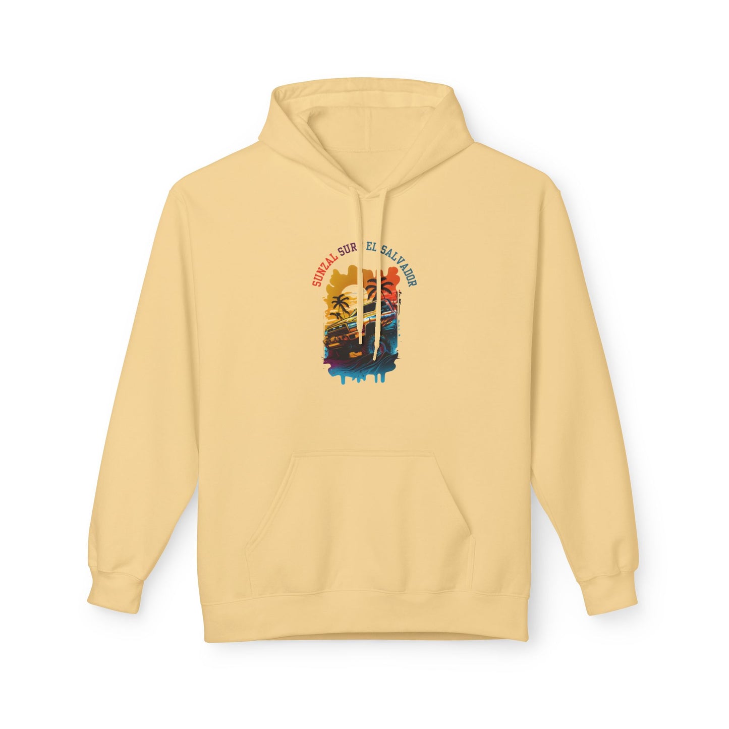 Sunzal Surf: Men’s Hoodie – Ride the Waves, Live the Adventure