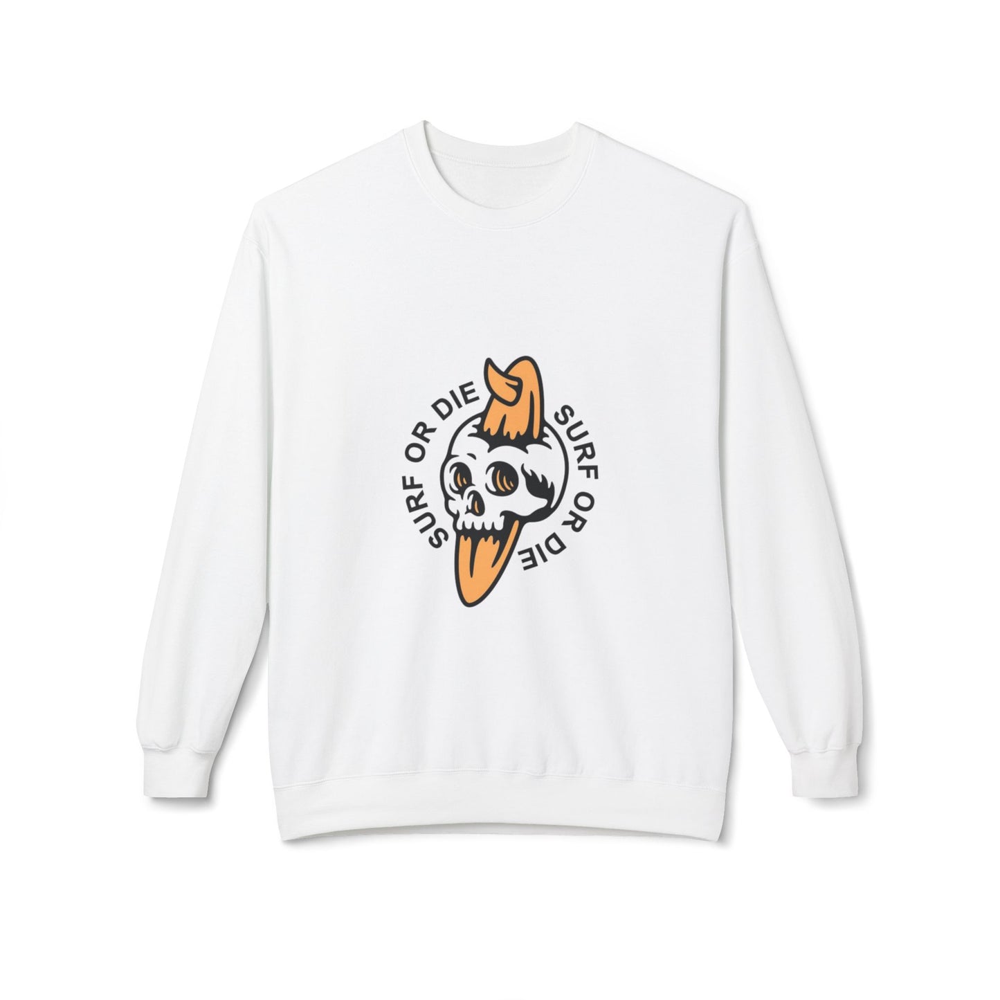 Surf or Die: Men’s Sweatshirt – Live the Thrill, Own the Waves
