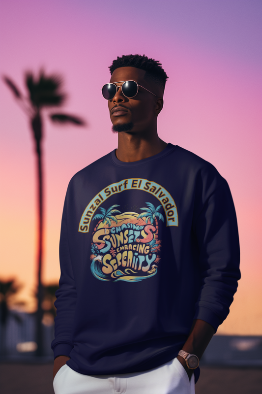 Sunzal Surf El Salvador: Comfortable Sweatshirt – Ride the Waves of El Salvador