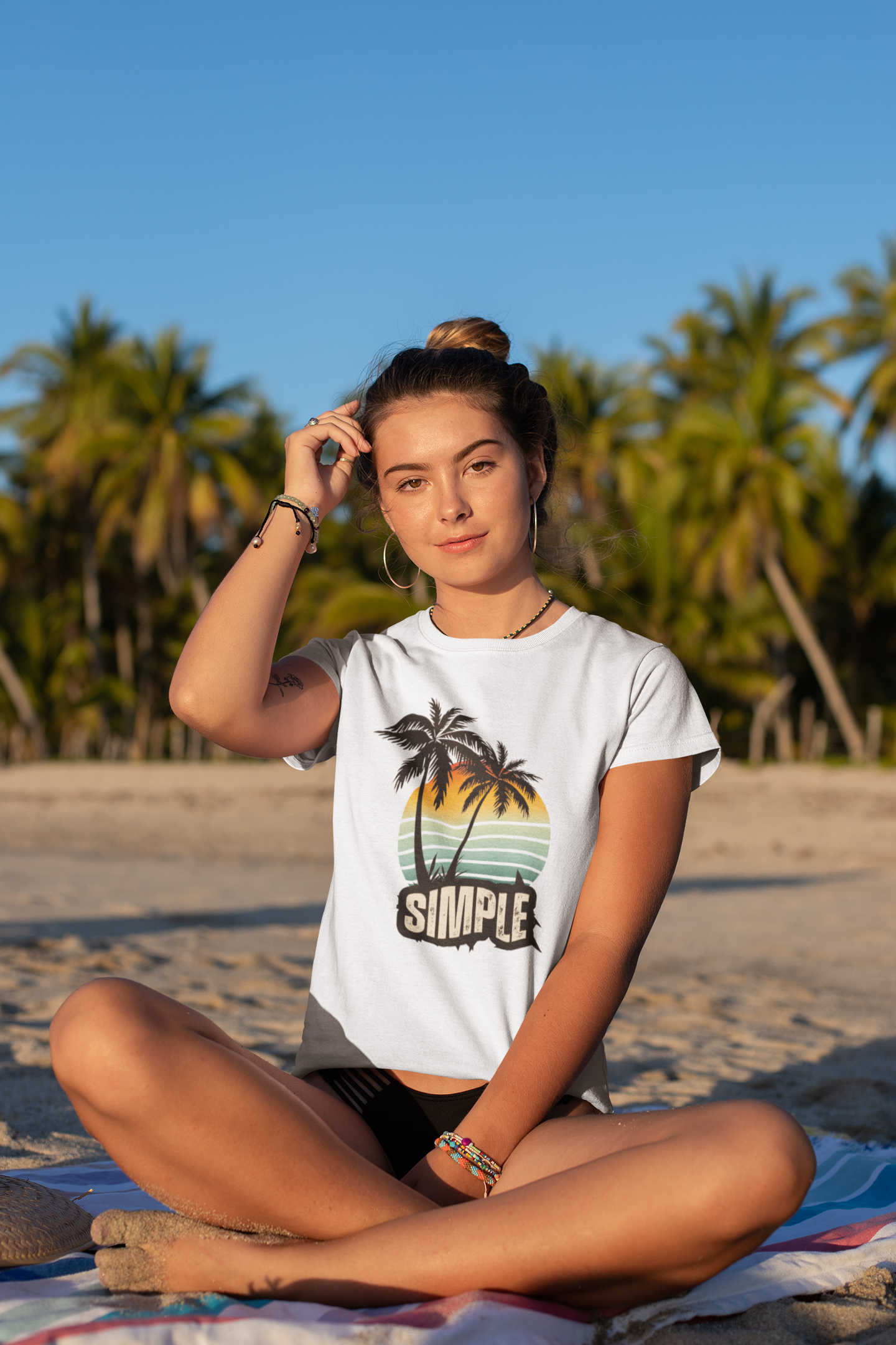 Simply Chic: Minimalist Women’s T-Shirt for Everyday Comfort