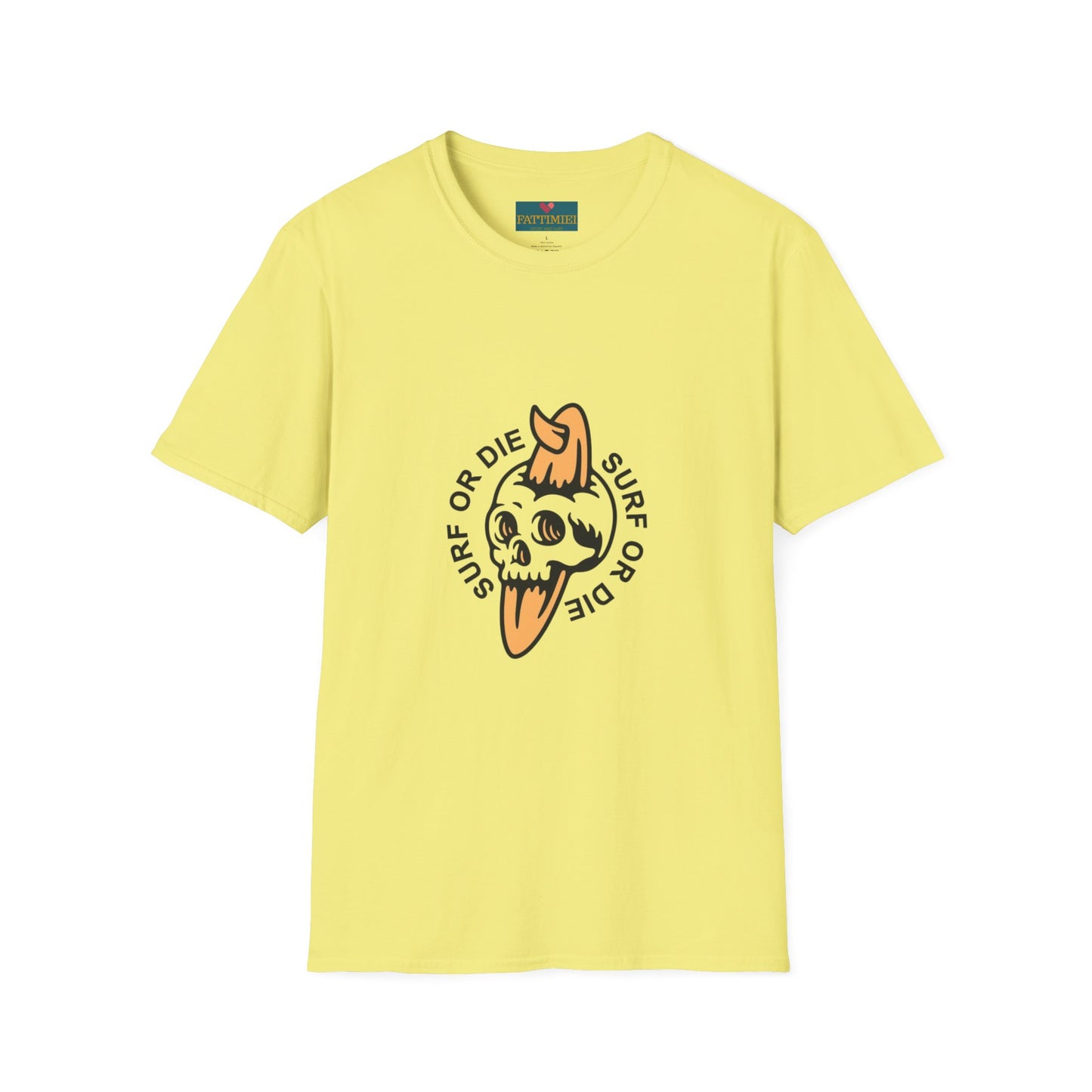 Surf or Die: Men’s T-shirt – Ride the Waves, Live the Lifestyle