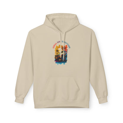 Sunzal Surf: Men’s Hoodie – Ride the Waves, Live the Adventure