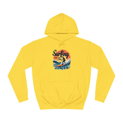 Surfing: A Way of Life – Men’s Hoodie – Embrace the Waves, Live the Culture