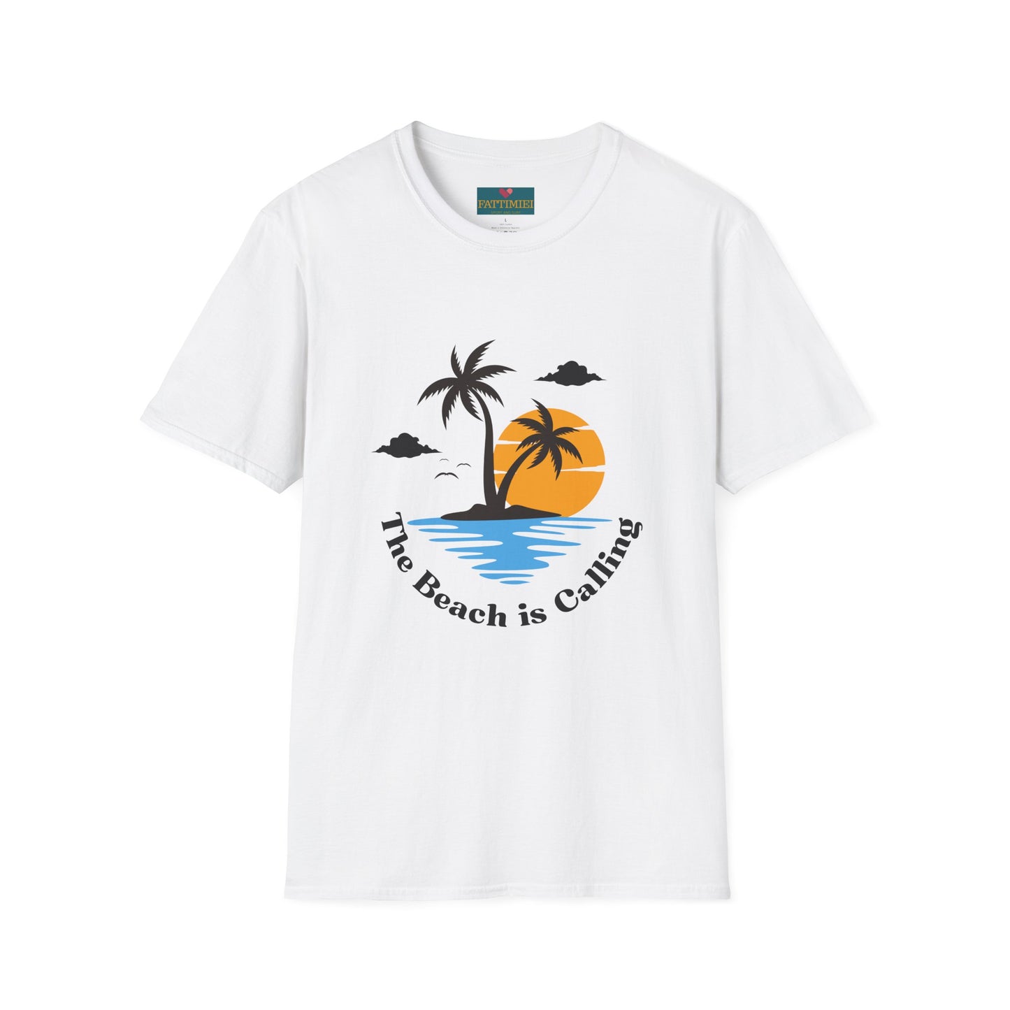 The Beach is Calling: Women’s T-Shirt – Embrace Coastal Adventures