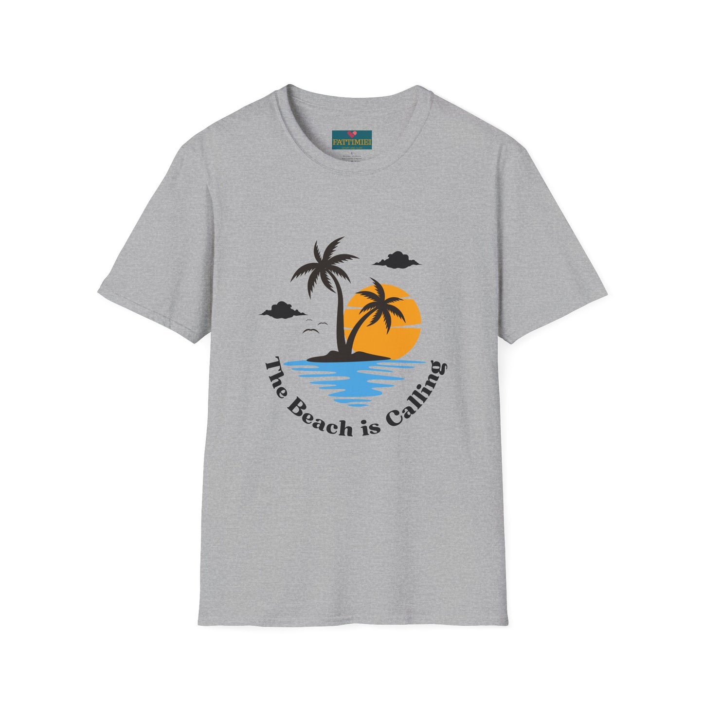 The Beach is Calling: Women’s T-Shirt – Embrace Coastal Adventures