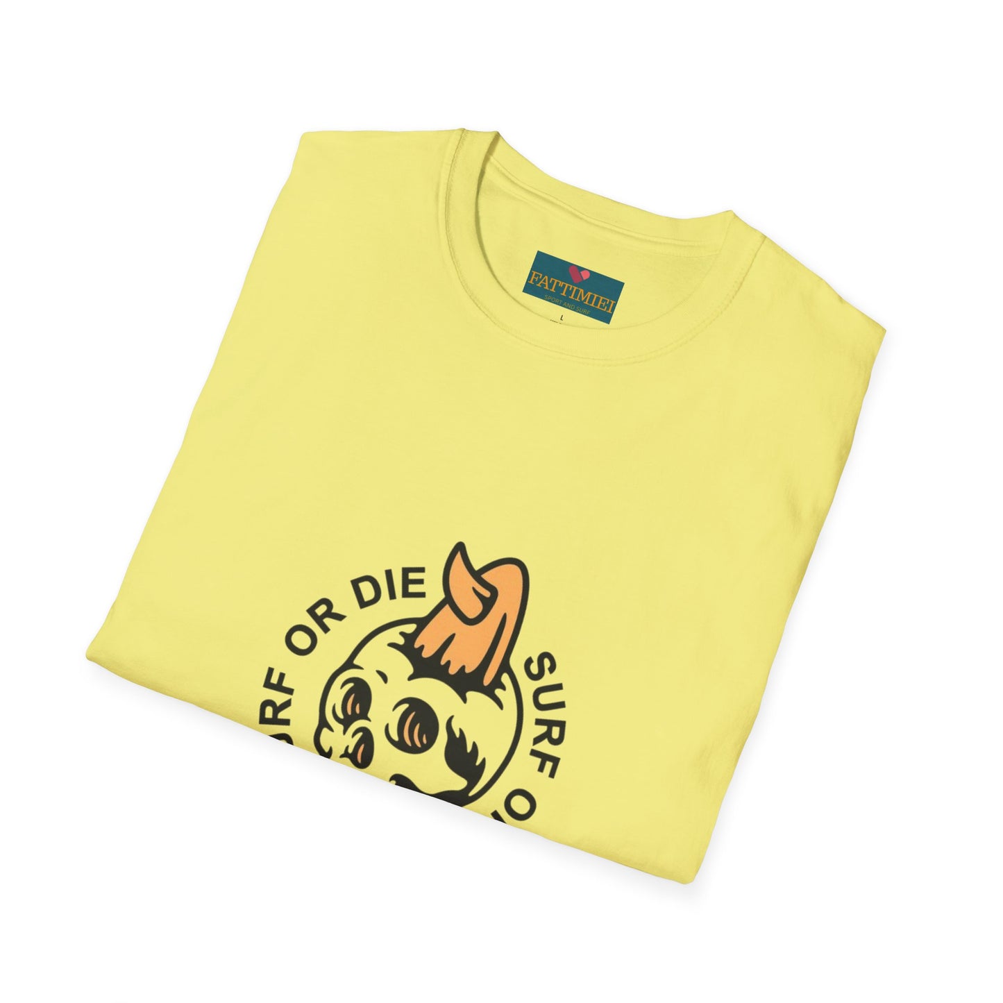 Surf or Die: Men’s T-shirt – Ride the Waves, Live the Lifestyle