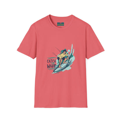 Rave Wave: Men’s T-Shirt – Ride the Rhythm of the Ocean