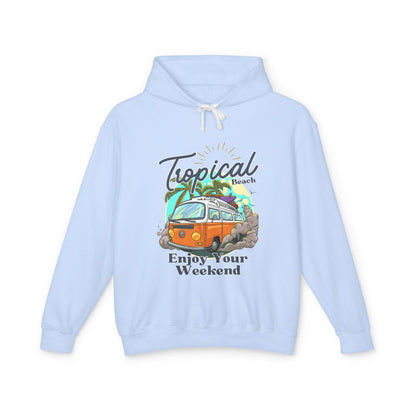 Tropical Bliss Women’s Hoodie – A Cozy Escape to Paradise