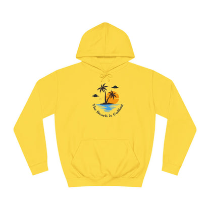 The Beach Is Calling: Men’s Hoodie – Answer the Call of the Waves