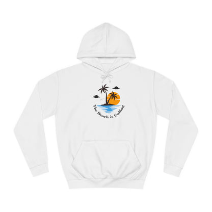 The Beach Is Calling: Men’s Hoodie – Answer the Call of the Waves