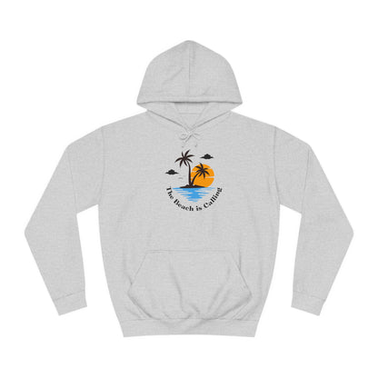 The Beach Is Calling: Men’s Hoodie – Answer the Call of the Waves