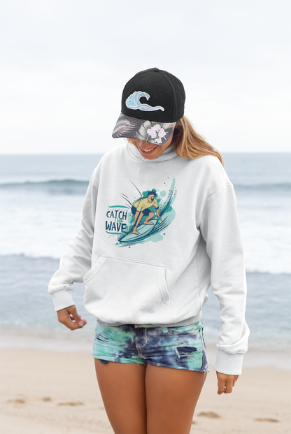Rave Wave: Women’s Hoodie – Ride the Vibe, Own the Moment