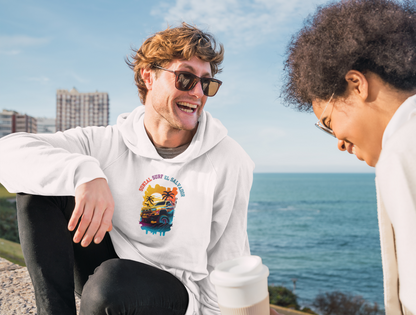 Sunzal Surf: Men’s Hoodie – Ride the Waves, Live the Adventure