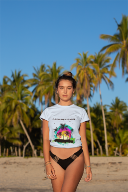 El Tunco Surf El Salvador women’s T-Shirt – Ride the Waves of Paradise