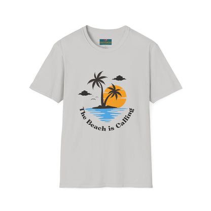 The Beach is Calling: Women’s T-Shirt – Embrace Coastal Adventures