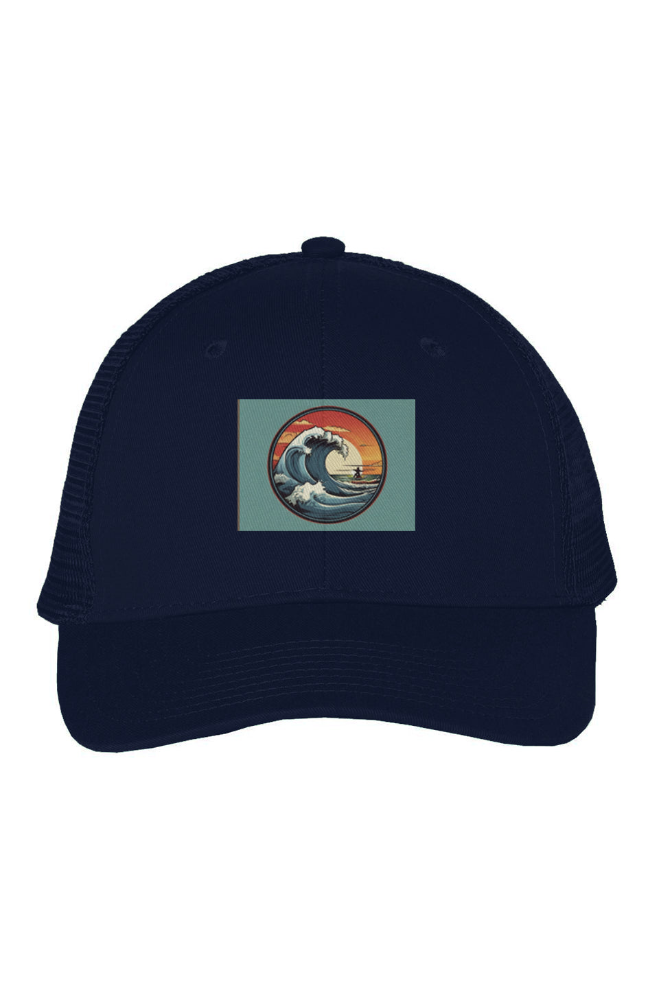 Mesh-Back Twill Trucker Cap