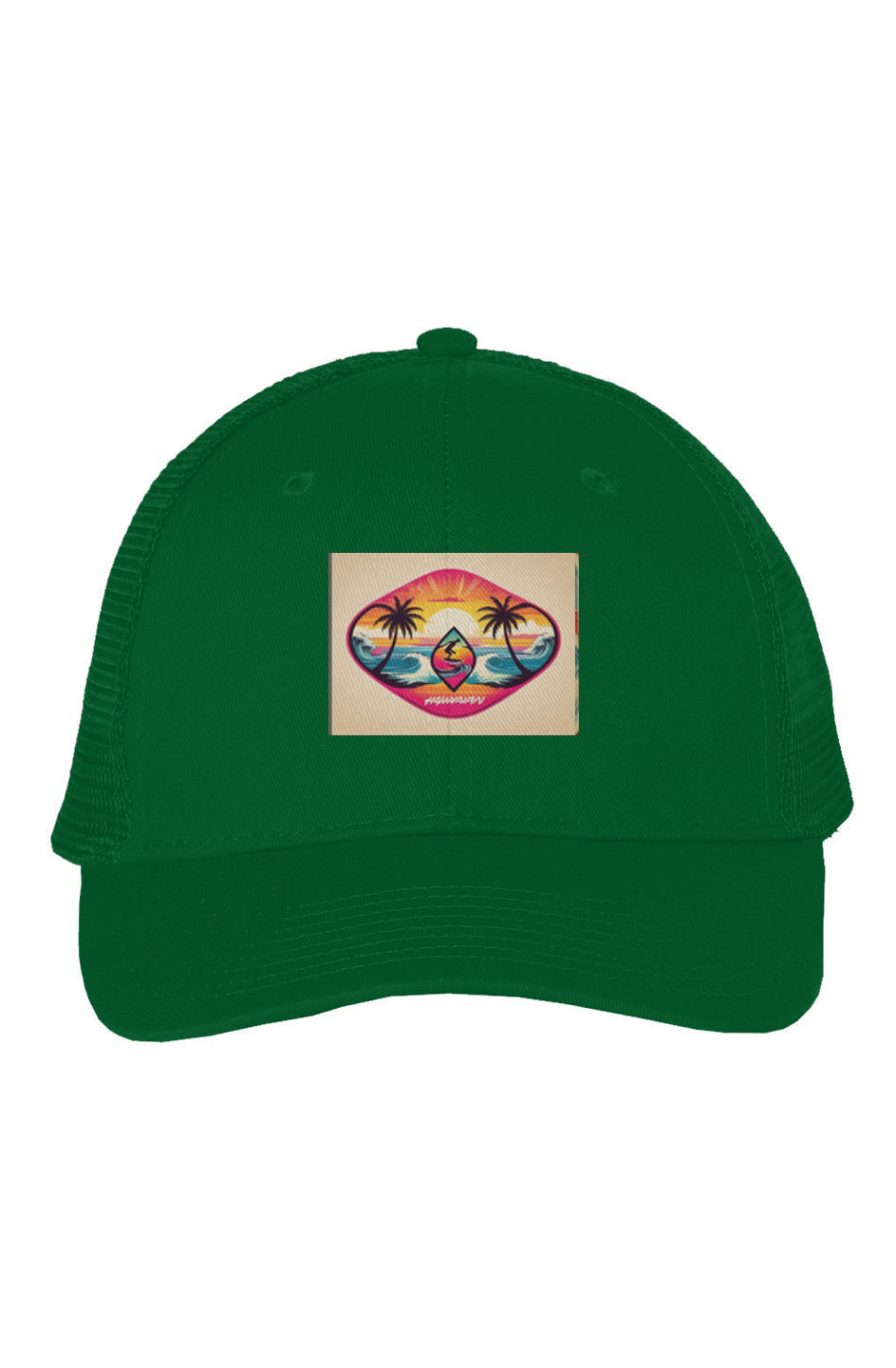 Mesh-Back Twill Trucker Cap