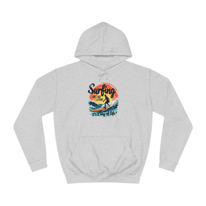 Surfing: A Way of Life – Men’s Hoodie – Embrace the Waves, Live the Culture