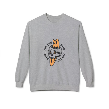 Surf or Die: Men’s Sweatshirt – Live the Thrill, Own the Waves
