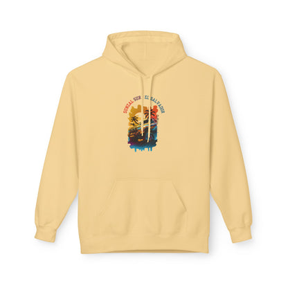 Sunzal Surf: Men’s Hoodie – Ride the Waves, Live the Adventure