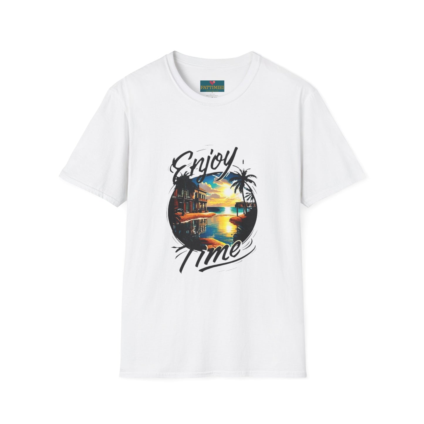 Enjoy the Moment Men’s T-Shirt – Embrace Every Day with Joy