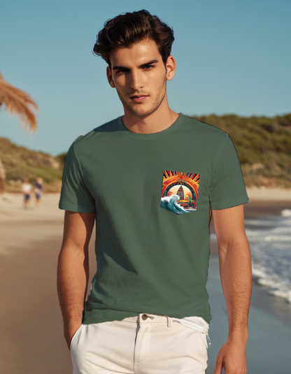 Next Level Premium Crew Pocket T-shirts