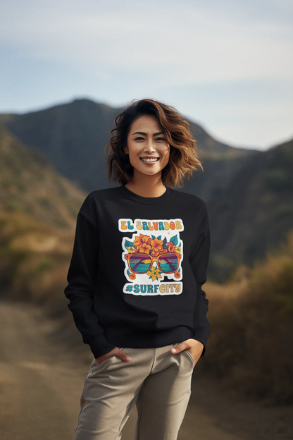 El Salvador Surf City: Sweatshirt – Ride the Best Waves
