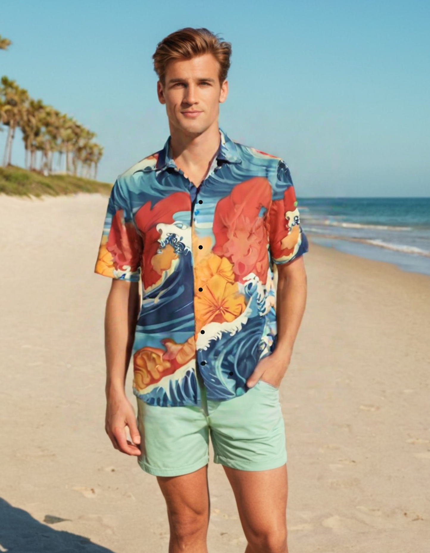 Hawaiin Printed shirt