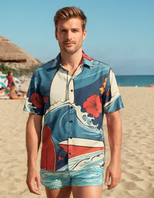 Classic Surf Printed shirt