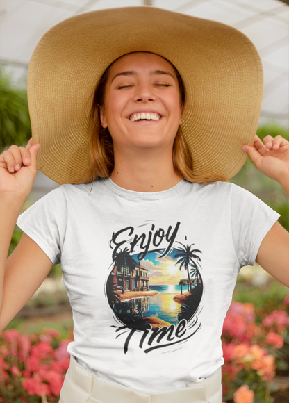 Enjoy the Moment Men’s T-Shirt – Embrace Every Day with Joy