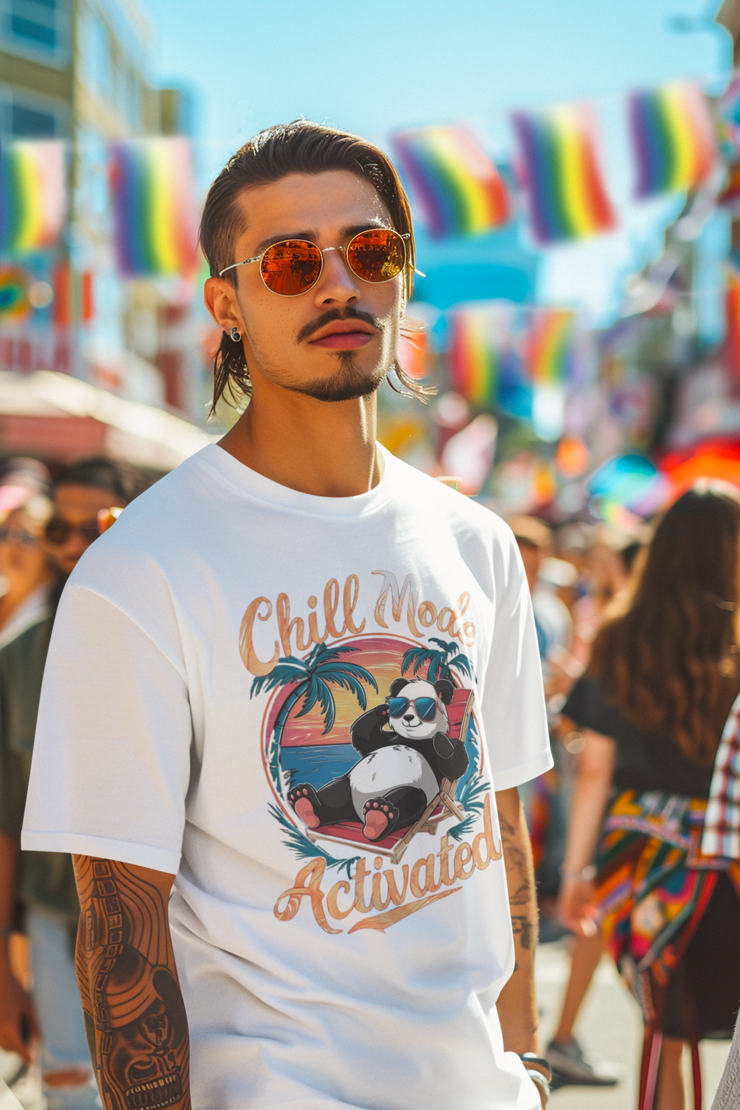 Chill Mode Activated Men’s T-Shirt – Embrace the Relaxed Vibe