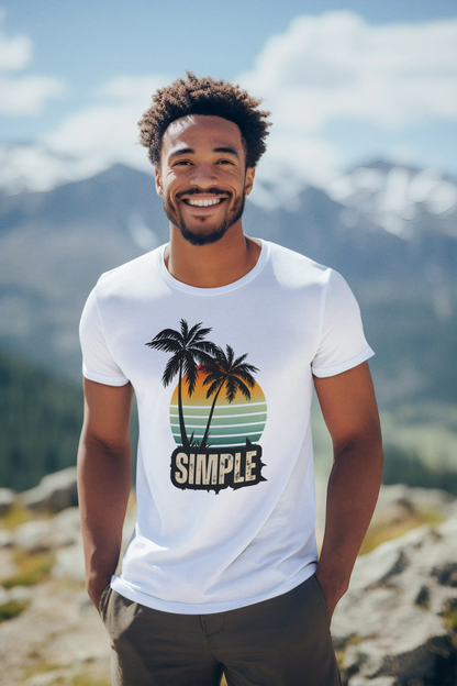 The Classic Look: Simple Men’s T-Shirt – Effortless Style for Everyday Wear
