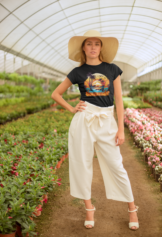 Summer Vibes Women’s T-Shirt – Effortless Comfort for Sunny Days