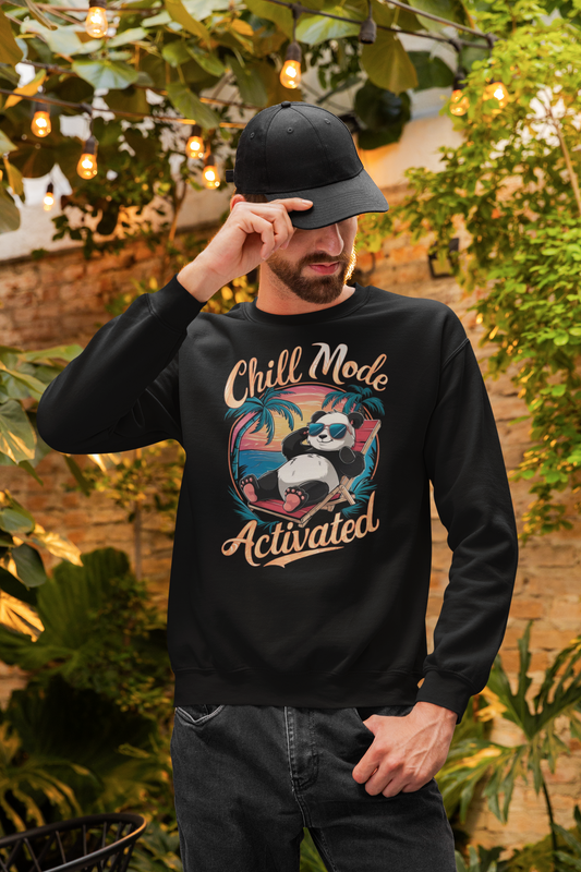 Chill Mode: Men’s Sweatshirt – Relax in Effortless Style