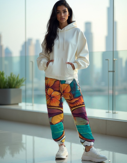 Surf City Women's All-Over Print Track Pants