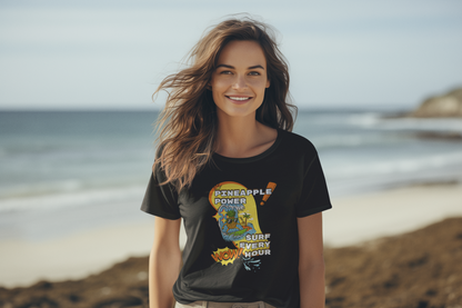 Pineapple Power Women’s T-Shirt – Tropical Vibes and Endless Sunshine